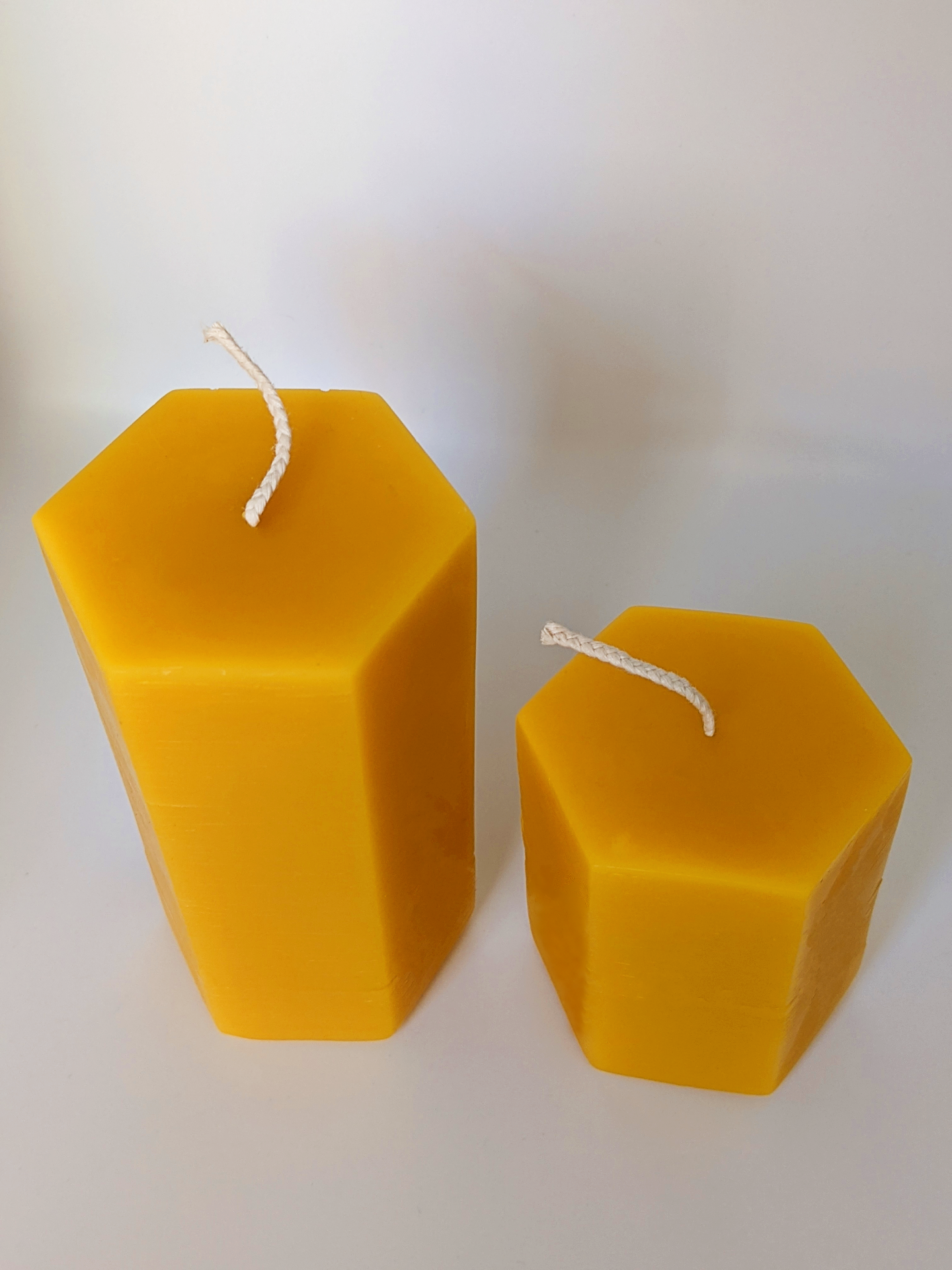 Hexagon Pillar Candles