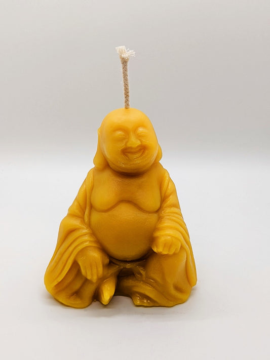 Laughing Buddha Candle