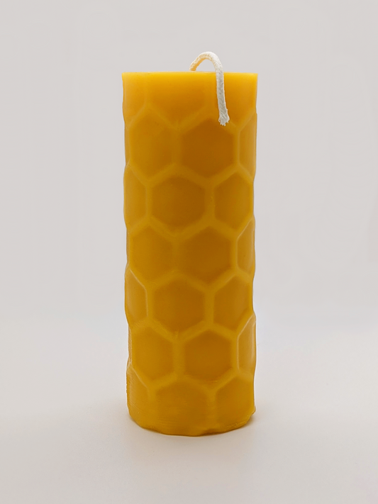 Honeycomb Pillar Candle