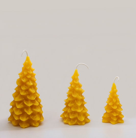 Tree Beeswax Candles
